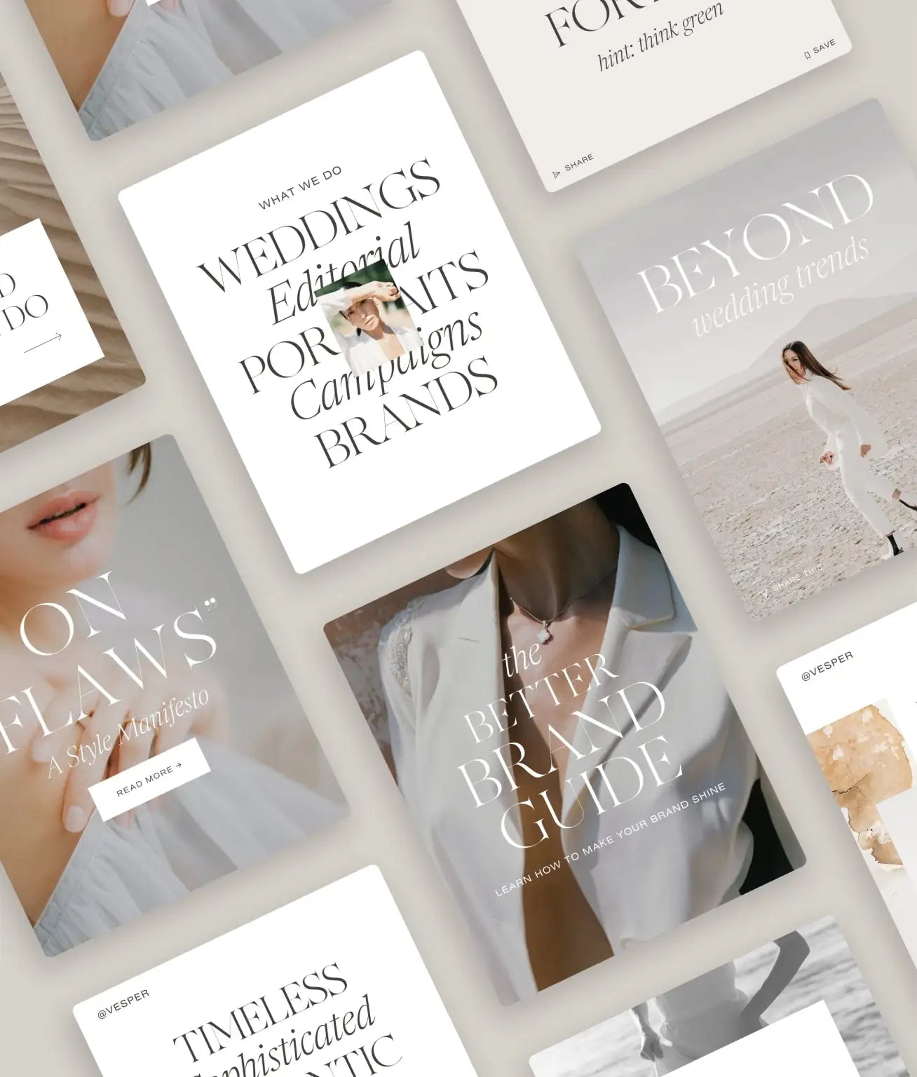 Vesper Social Media Canva Templates - Modern Market