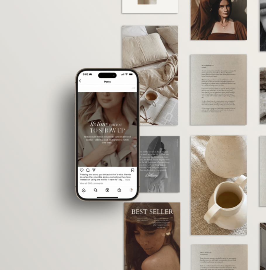 Canva Social Media Templates 01 - Modern Market