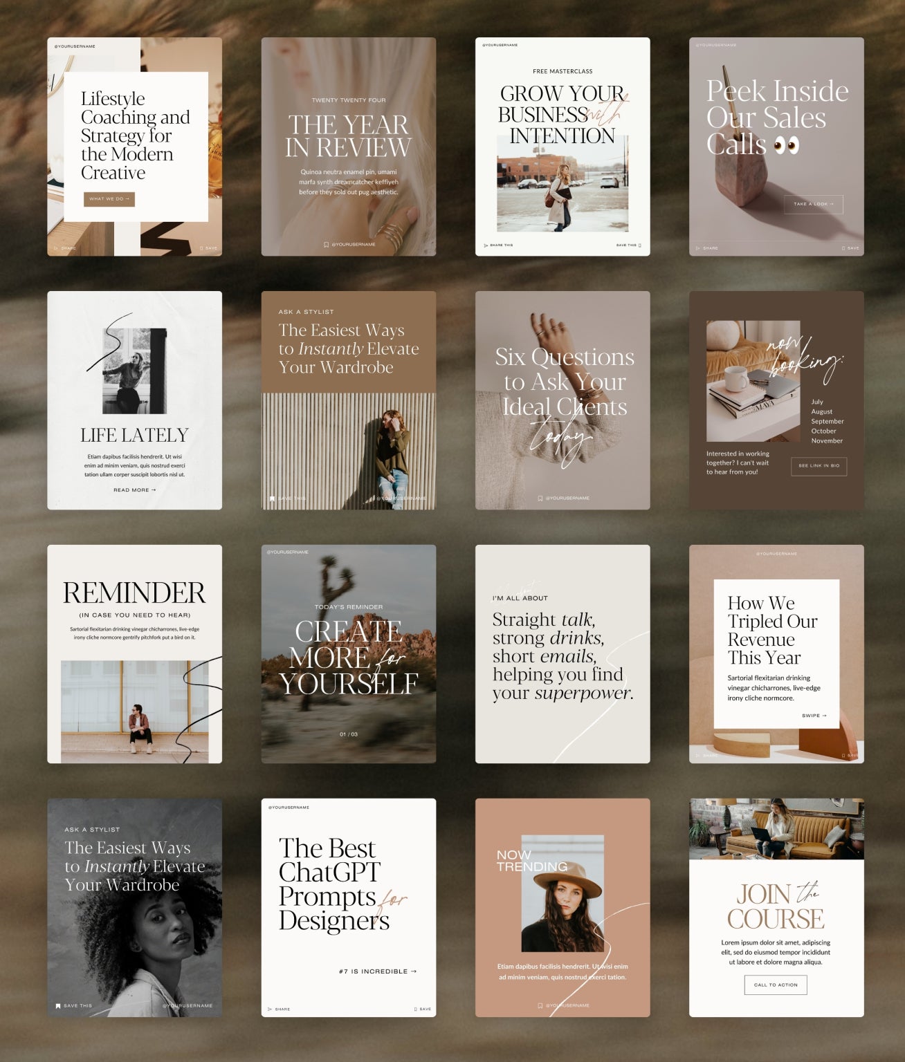 Paper Plane Social Media Canva Templates - Modern Market